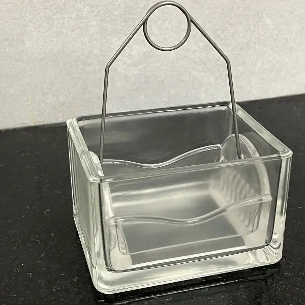 جار شیشه ای رنگ آمیزی